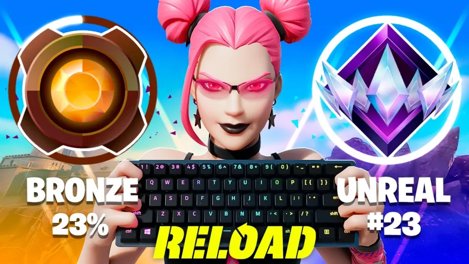 How to speedrun from Bronze to Unreal in Fortnite Reload without losing your mind